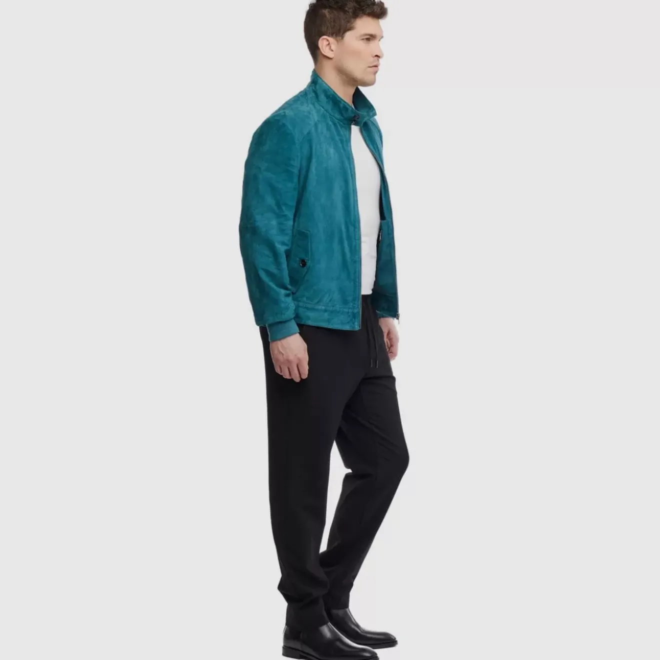 Outerwear-Aquatalia Adrano Sapphire
