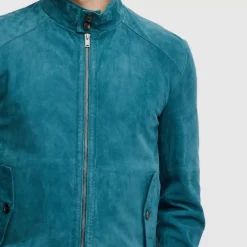 Outerwear-Aquatalia Adrano Sapphire
