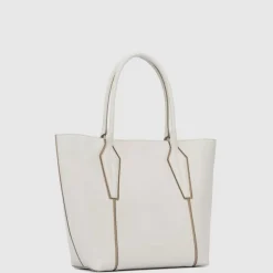 Handbags-Aquatalia Alessandria Tote Off White
