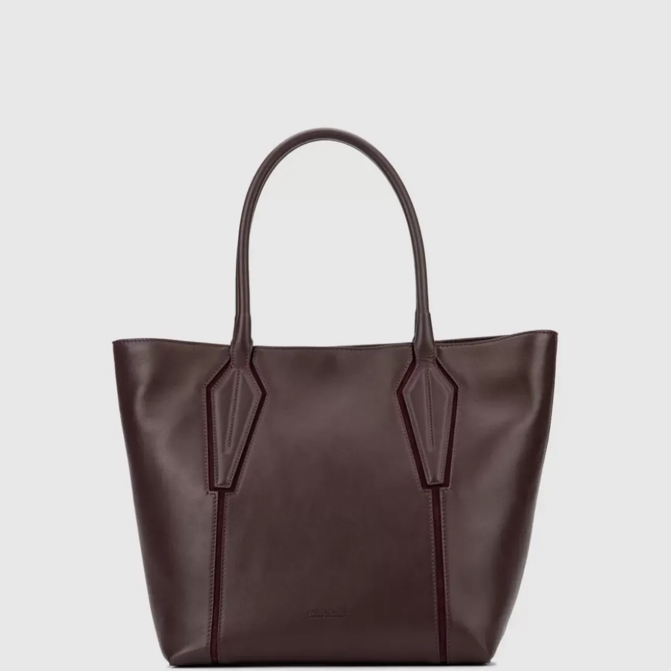 Handbags-Aquatalia Alessandria Tote Wine