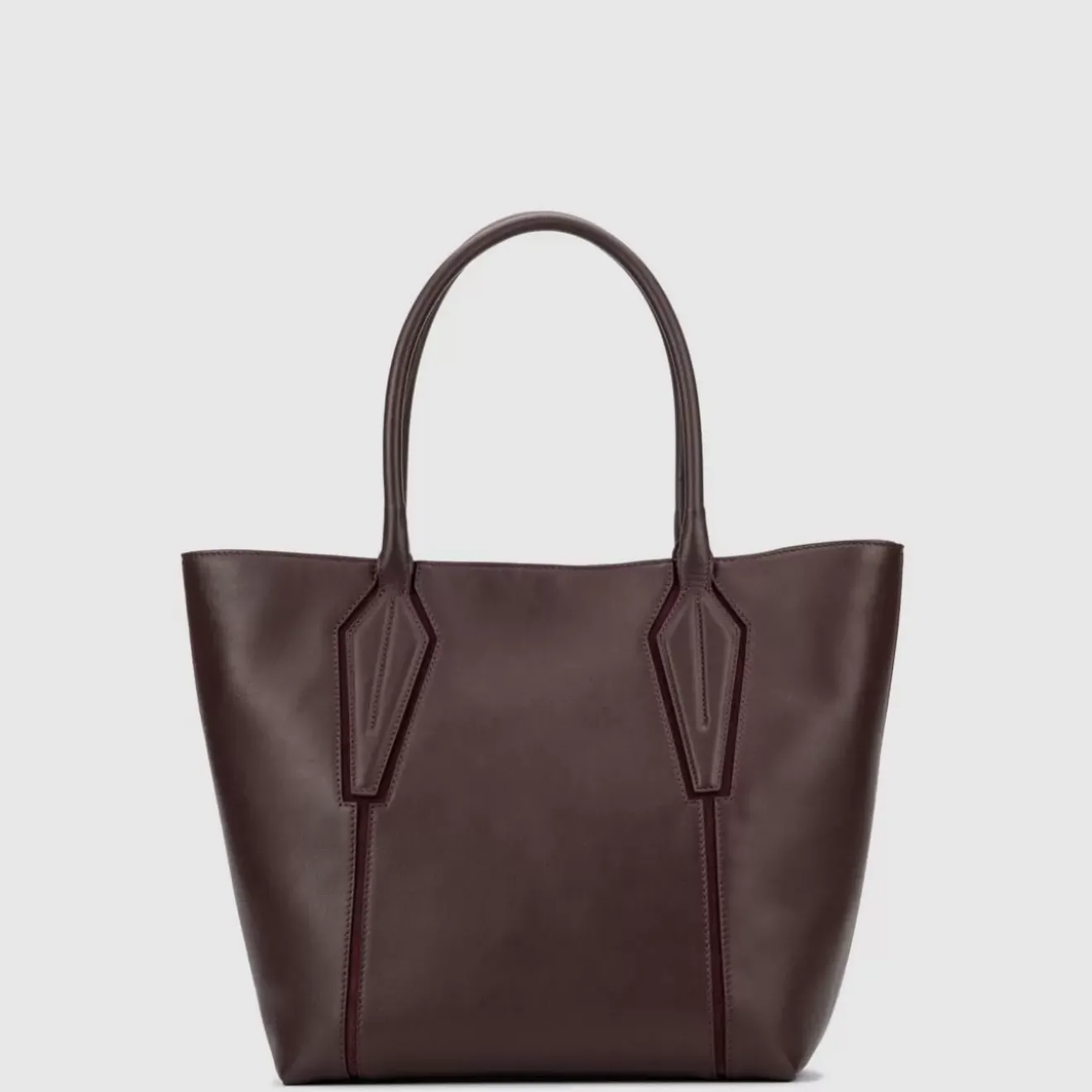 Handbags-Aquatalia Alessandria Tote Wine