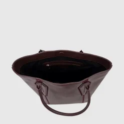 Handbags-Aquatalia Alessandria Tote Wine