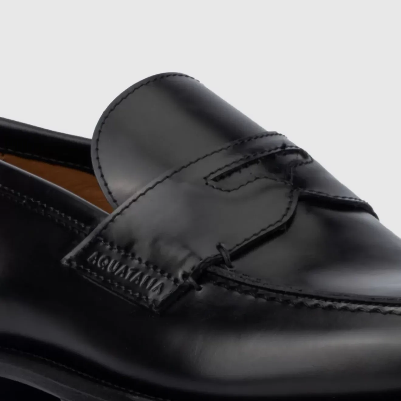 Oxfords & Loafers-Aquatalia Andreo Black