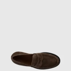 Oxfords & Loafers-Aquatalia Andreo Caffe