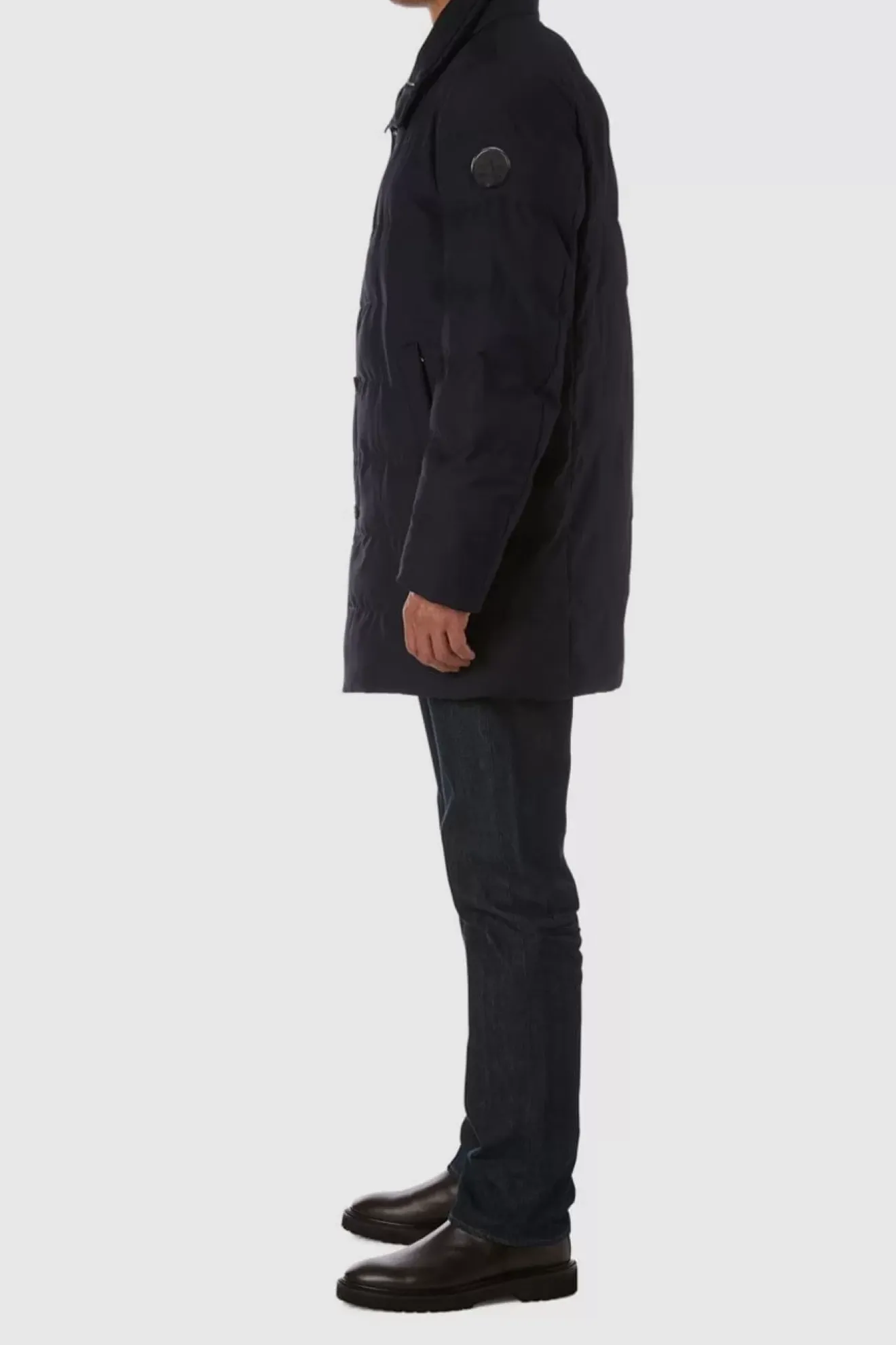 Outerwear-Aquatalia Barcelona Navy