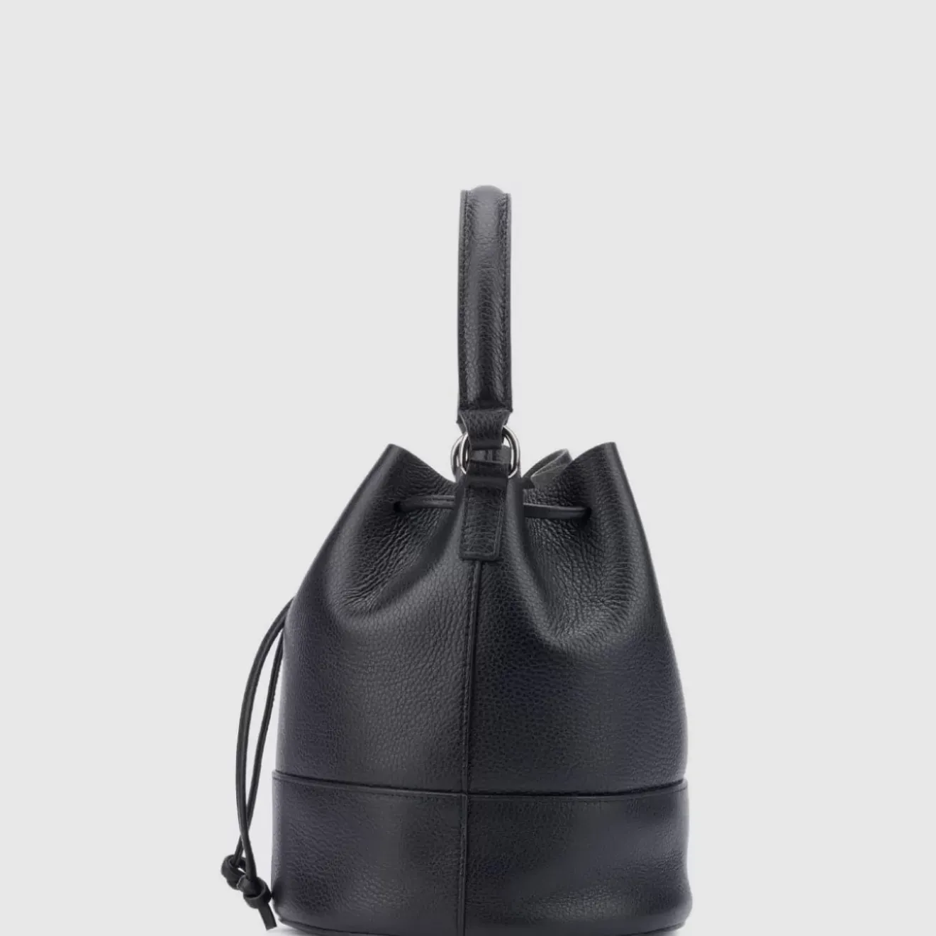 Handbags-Aquatalia Bari Bucket Black