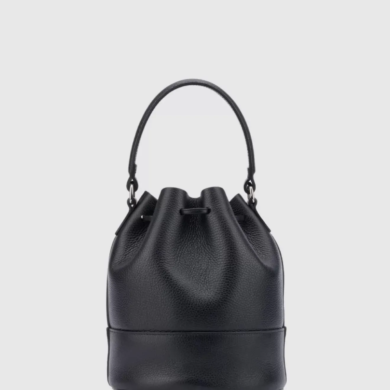 Handbags-Aquatalia Bari Bucket Black