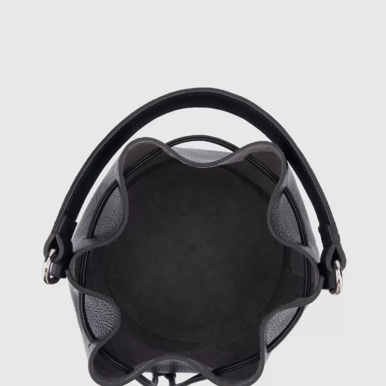 Handbags-Aquatalia Bari Bucket Black