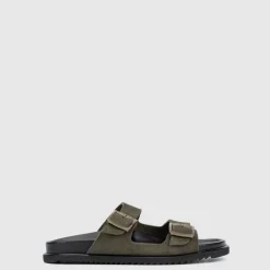 Sandals-Aquatalia Byron Olive