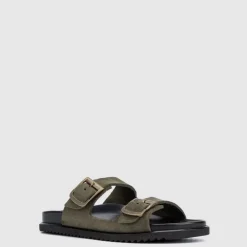 Sandals-Aquatalia Byron Olive
