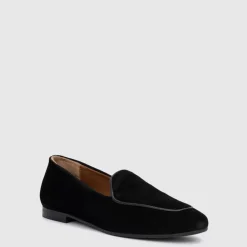 Flats-Aquatalia Calandra Black