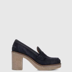 Heels-Aquatalia Caprie Navy
