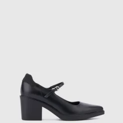 Heels-Aquatalia Casha Black