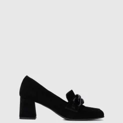Heels-Aquatalia Cathie Black