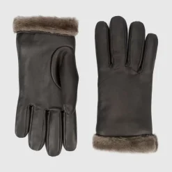 Gloves-Aquatalia Classic Cuff Glove Espresso