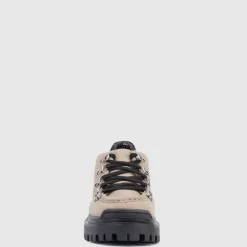 Oxfords & Loafers-Aquatalia Claudina Ecru/Black