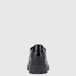 Oxfords & Loafers-Aquatalia Claudina Espresso/Black