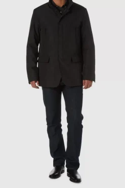 Outerwear-Aquatalia Como Black