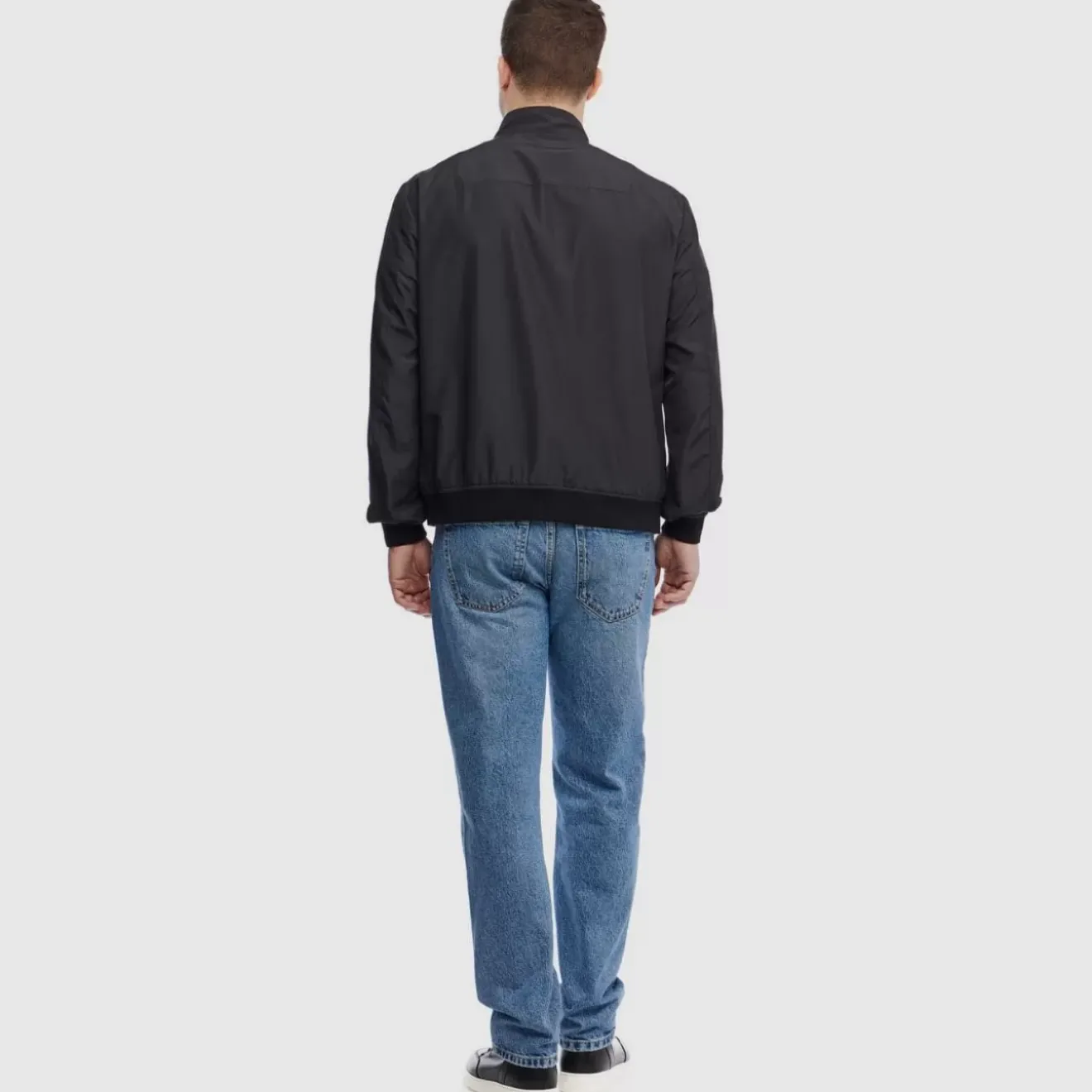 Outerwear-Aquatalia Corato Black/Grey