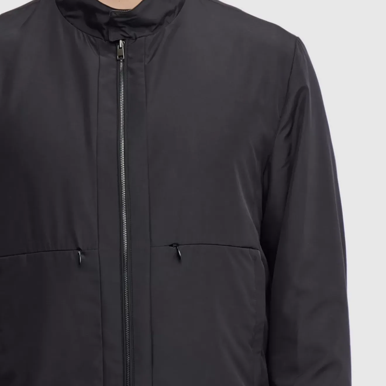 Outerwear-Aquatalia Corato Black/Grey