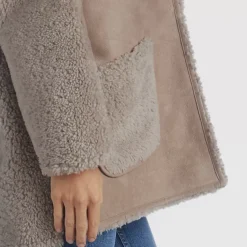 Outerwear-Aquatalia Gianna Taupe