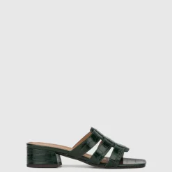 Heels-Aquatalia Harla Dark Green