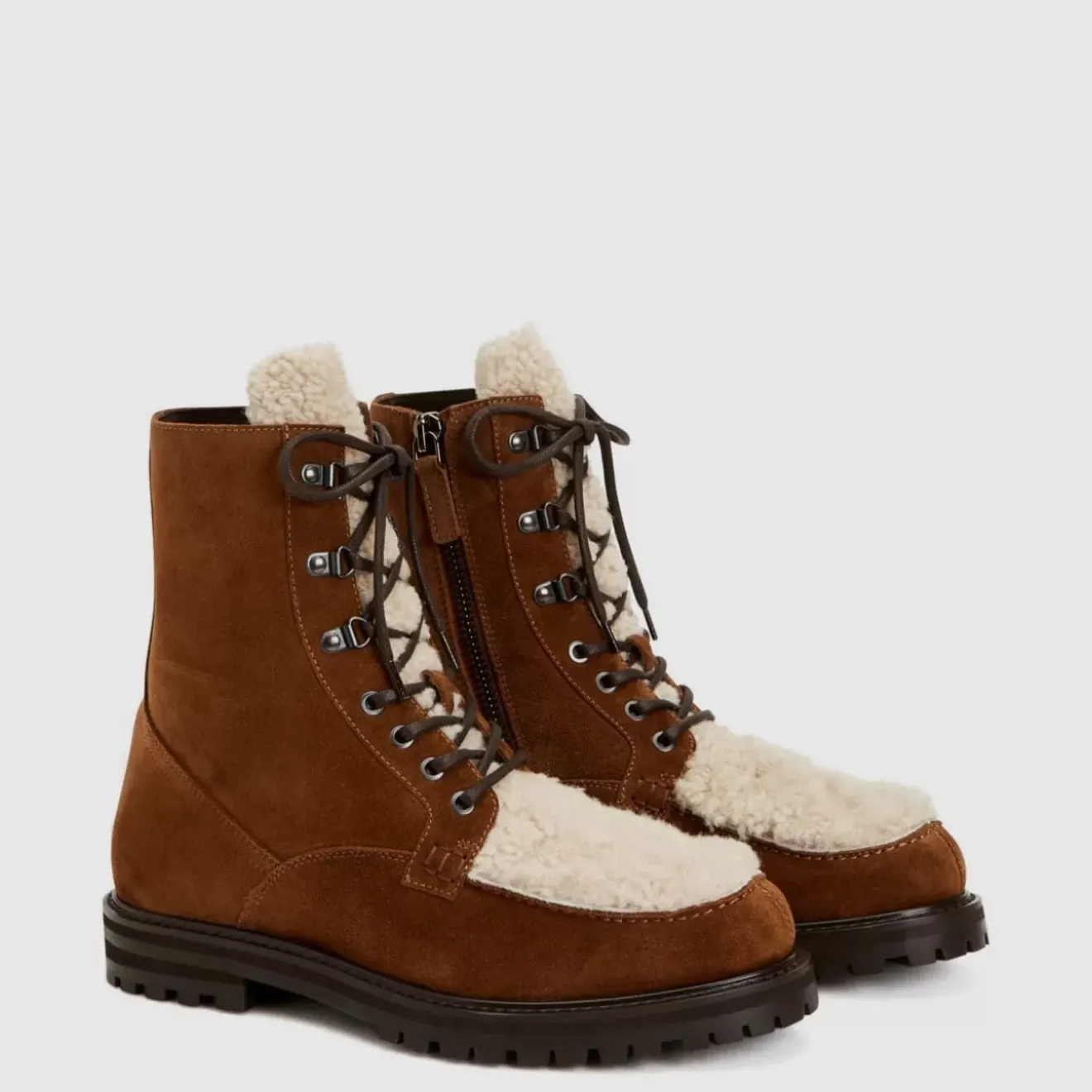 Boots-Aquatalia Isaac Walnut/Natural