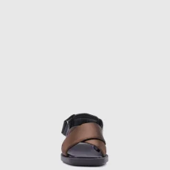 Sandals-Aquatalia Jolessa Olive/Black