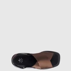 Sandals-Aquatalia Jolessa Olive/Black