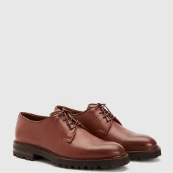 Oxfords & Loafers-Aquatalia Leon Cognac