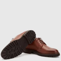 Oxfords & Loafers-Aquatalia Leon Cognac