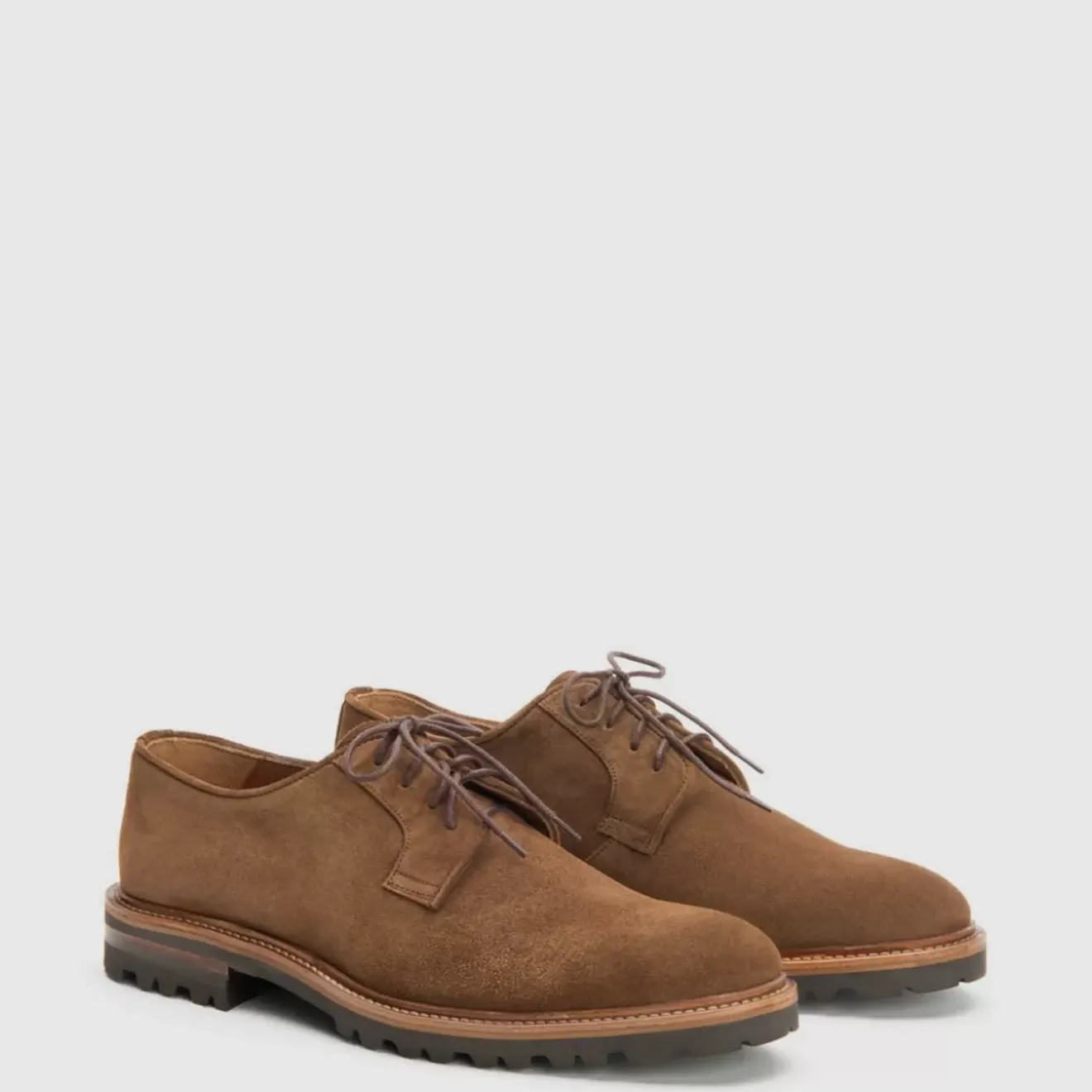 Oxfords & Loafers-Aquatalia Leon Chestnut