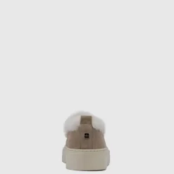 Sneakers-Aquatalia Letty Dark Taupe/White