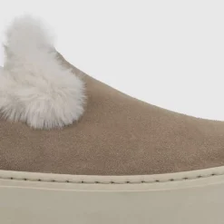 Sneakers-Aquatalia Letty Dark Taupe/White