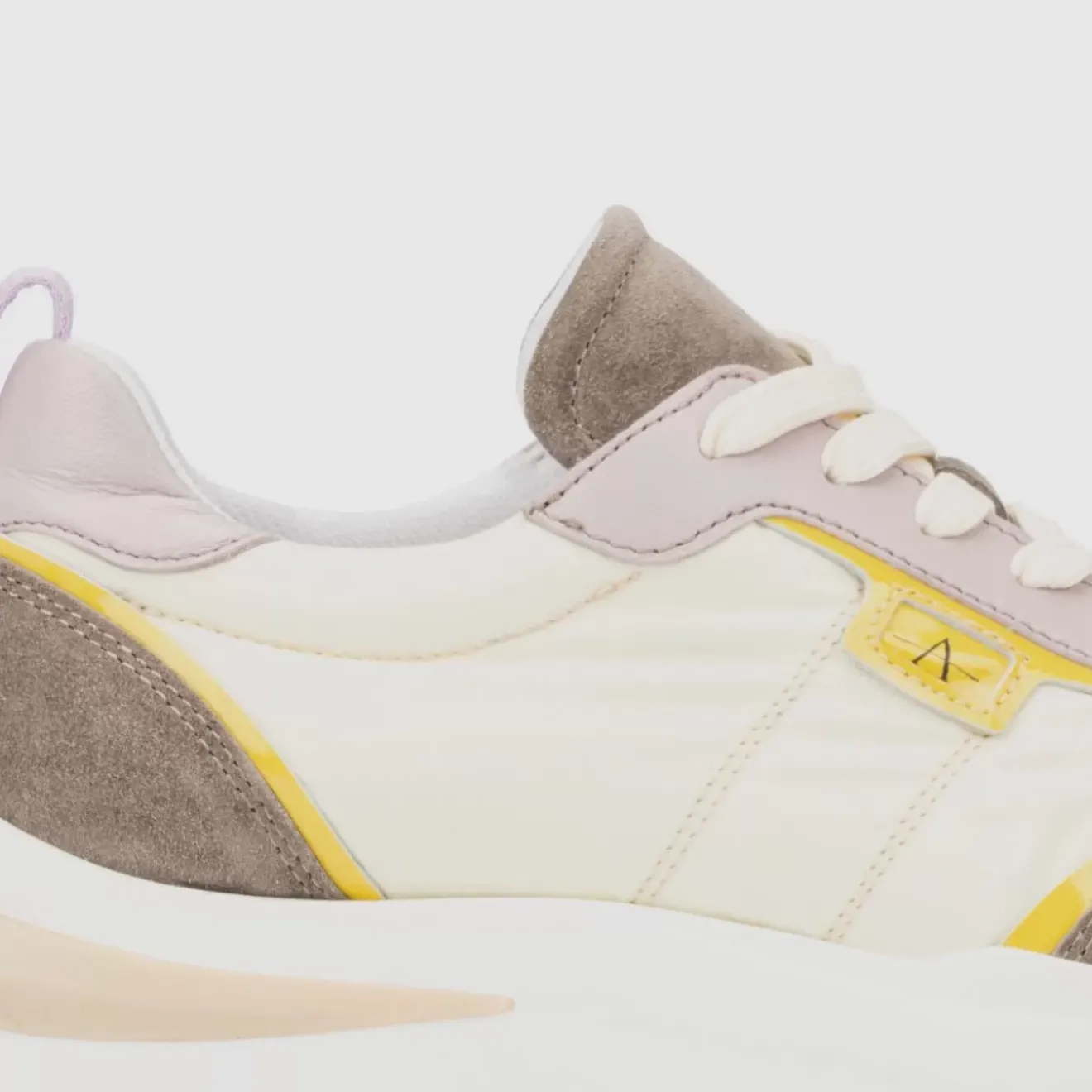 Sneakers-Aquatalia Lizbeth Cement