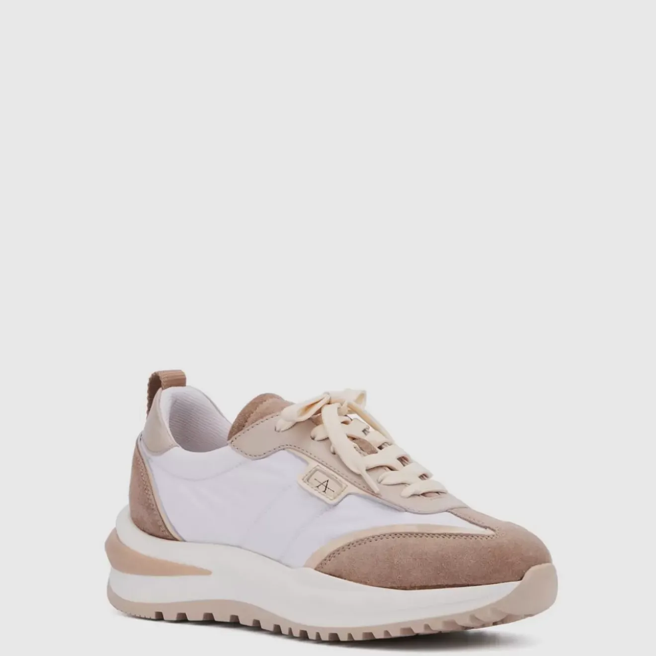 Sneakers-Aquatalia Lizbeth Cement