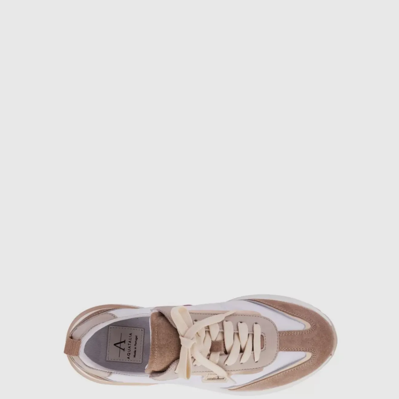 Sneakers-Aquatalia Lizbeth Cement