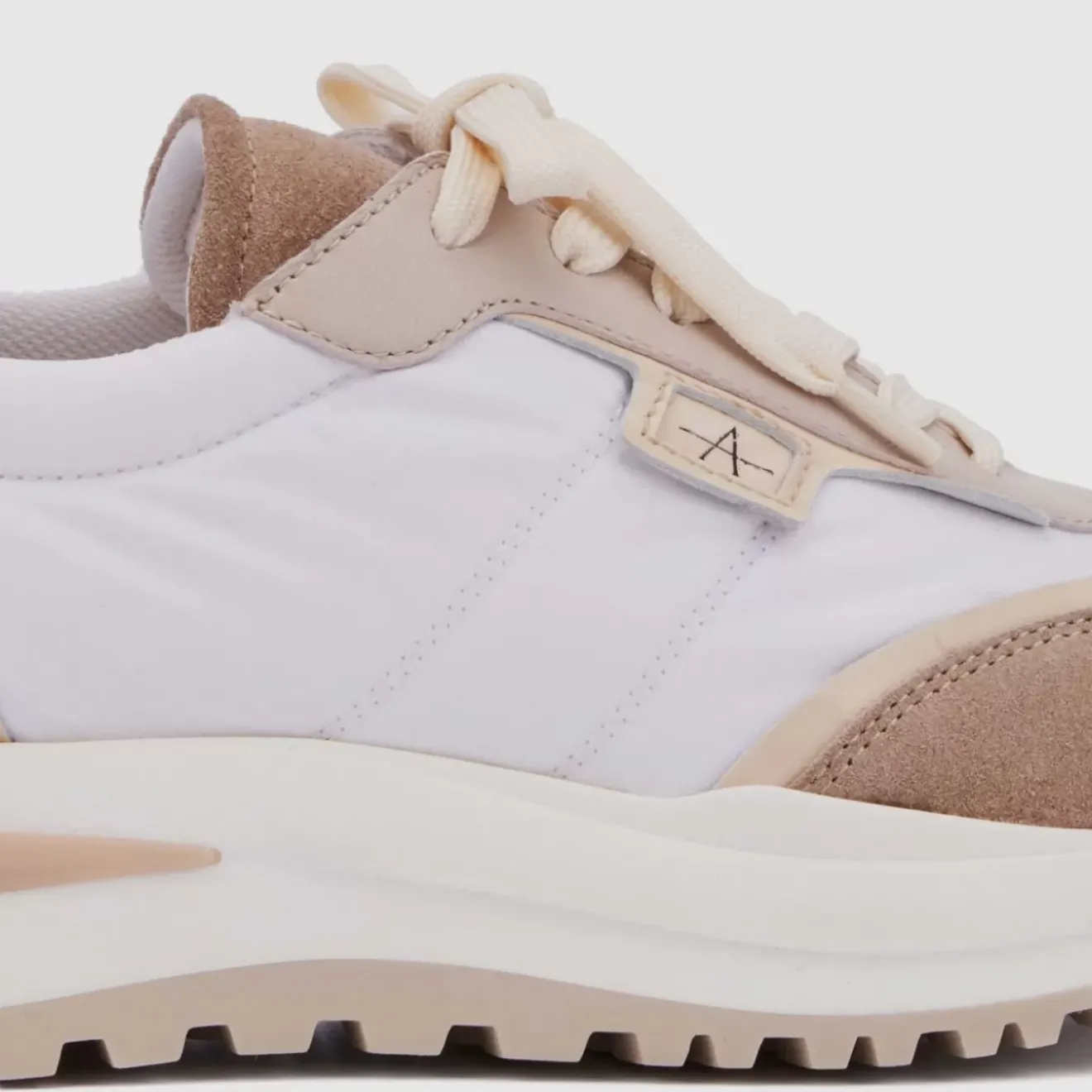 Sneakers-Aquatalia Lizbeth Cement