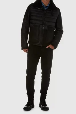 Outerwear-Aquatalia Lombardy Black