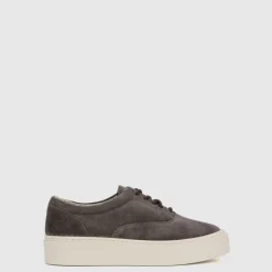 Sneakers-Aquatalia Lora Dark Brown