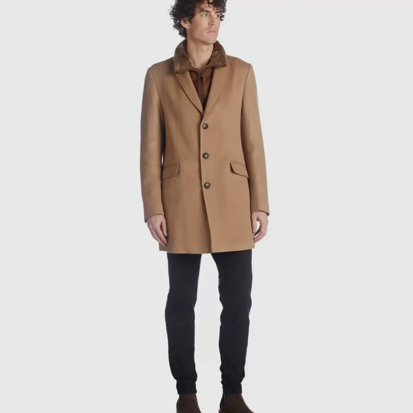 Outerwear-Aquatalia Lorenzo Natural