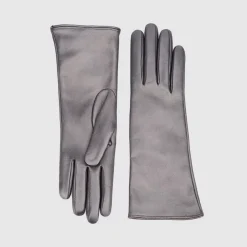Gloves-Aquatalia Lungo Glove Gunmetal