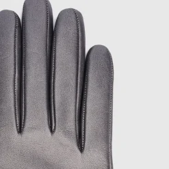 Gloves-Aquatalia Lungo Glove Gunmetal