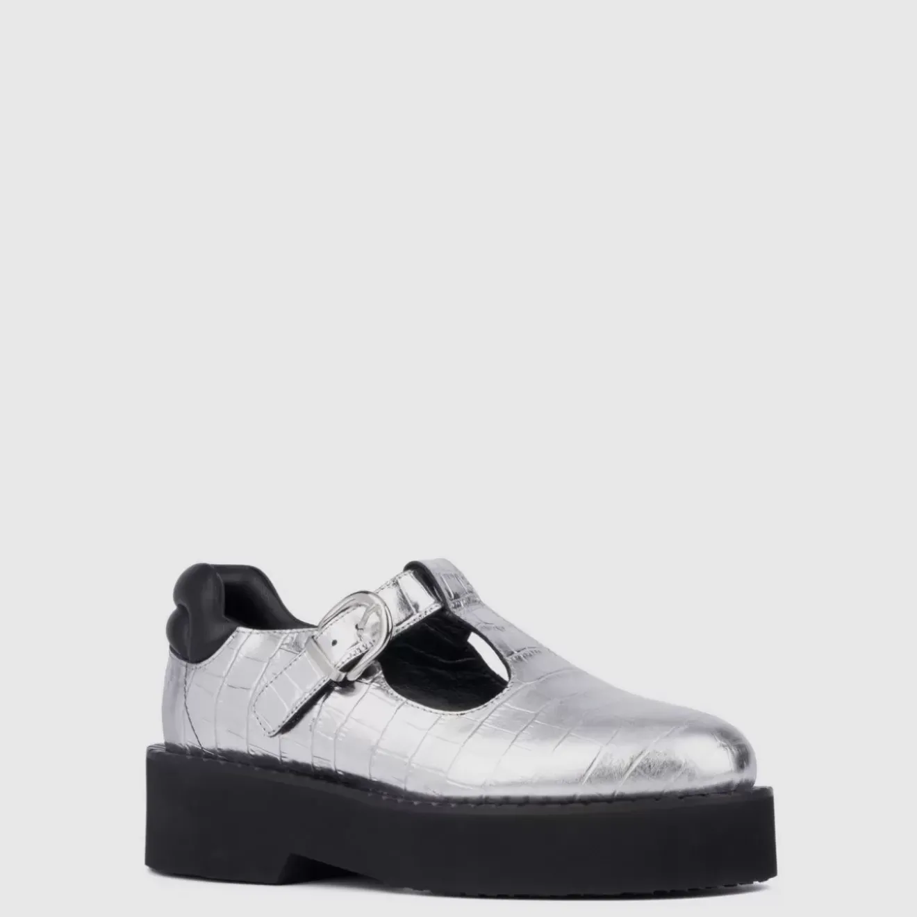 Flats-Aquatalia Malvina Silver/Black