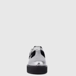 Flats-Aquatalia Malvina Silver/Black