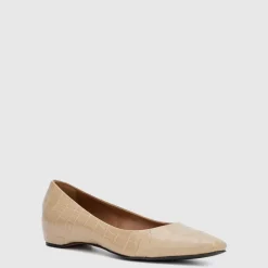 Flats-Aquatalia Marcella Beige