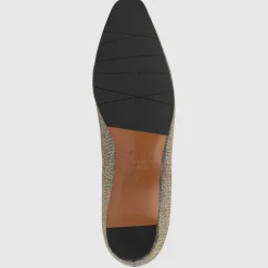 Flats-Aquatalia Marcella Silver/Gold