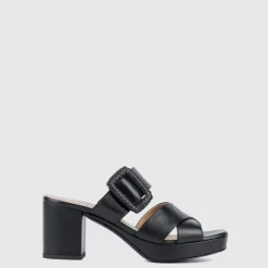 Sandals-Aquatalia Maurina Black