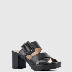 Sandals-Aquatalia Maurina Black