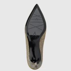 Heels-Aquatalia Melina Silver/Gold